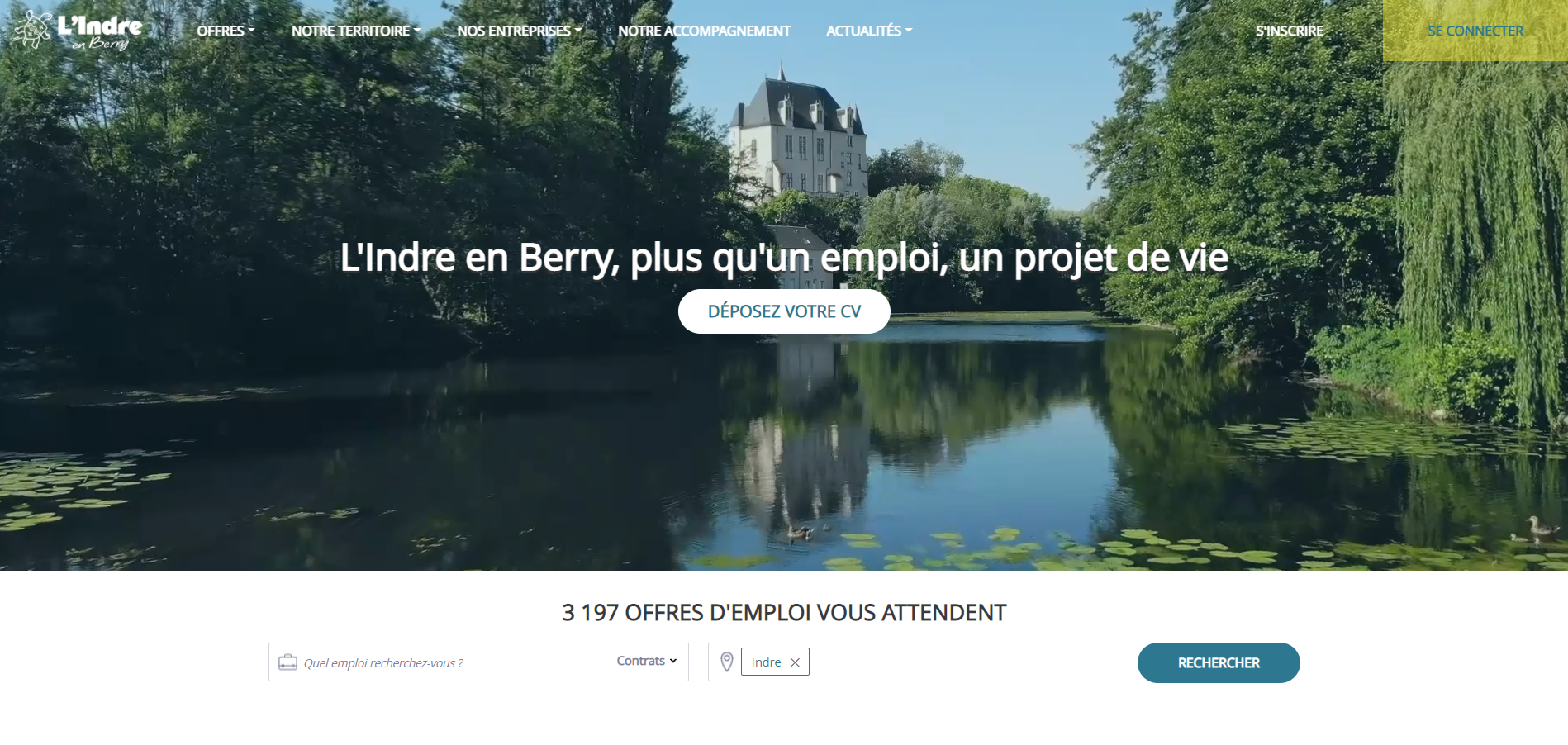 Lancement Du Site Indre emploi fr Nohant VicNohant Vic Lancement Du Site Indre emploi fr Nohant VicNohant Vic